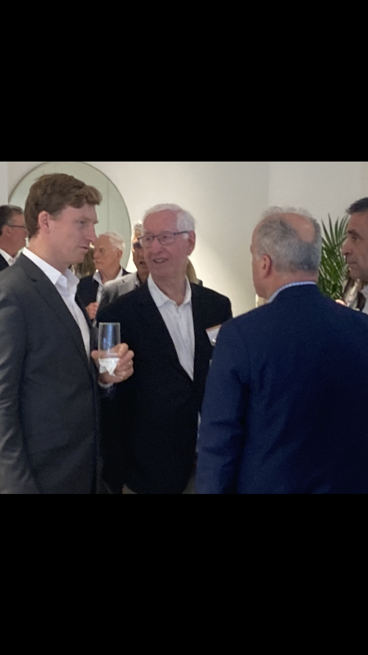 Guests in conversation at the EORA Energy industry roundtable in Sydney — photograph 5